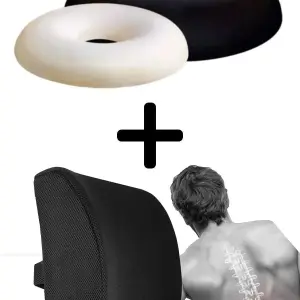 Orthopedisch taille-rugzitring Bagel-kussenkussen