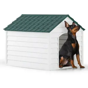 Kunststof Dierenkennel Outdoor Waterdicht Groen