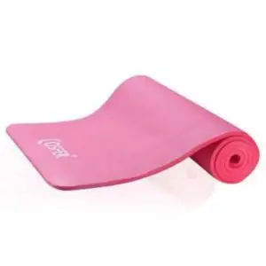 Roze Siliconen Pilatesmat Yogamat 15 mm