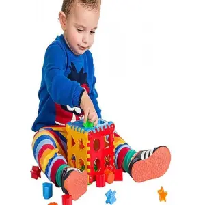 Bultak 22-delige intelligentie-ontwikkelingsset voor kinderen, veelkleurige babypuzzel